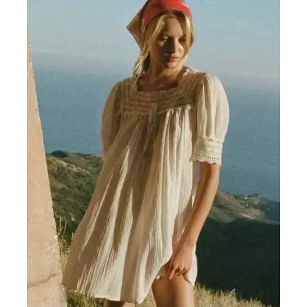 Doen Navan white Mini Dress
